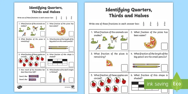 Measuring Cup Fractions: Visual Equivalents (Quarters, Thirds, Halves &  Wholes)