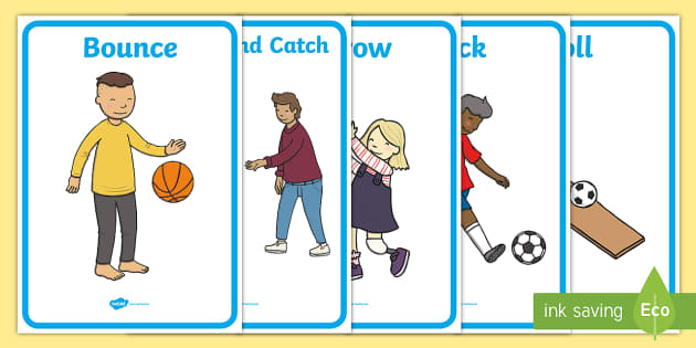 Rotational Ball Activity Flashcards - Twinkl