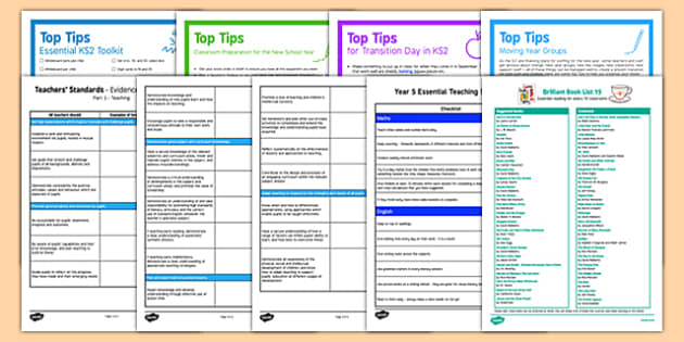 Teaching in Y5 Resource Pack - Year 4 to 5 Transition Guide