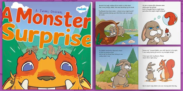 Story　Children's　Surprise　A　Original　KS1　Monster　eBook