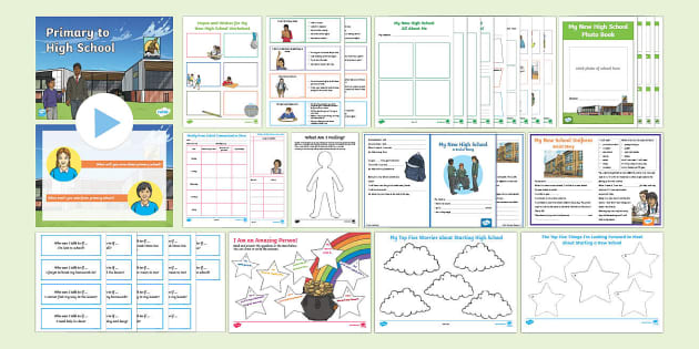 High School Supported Transition Pack (teacher made)