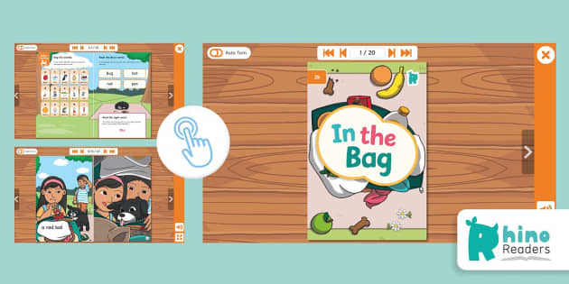 Level 2b Decodable Readers: In The Bag (teacher Made)