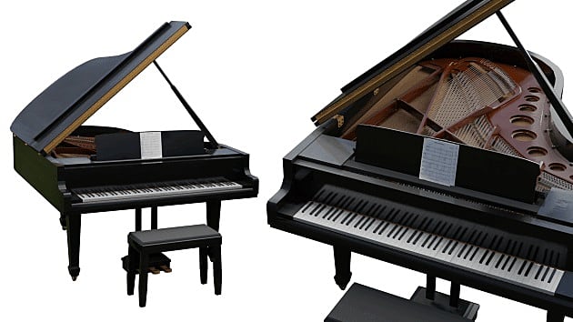 Grand piano 3d deals model