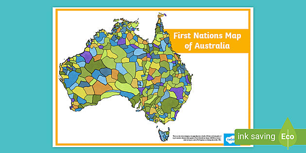 First Nations Map of Australia - Primary Resources | Twinkl