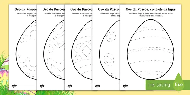 Atividade de Páscoa - Educação Infantil