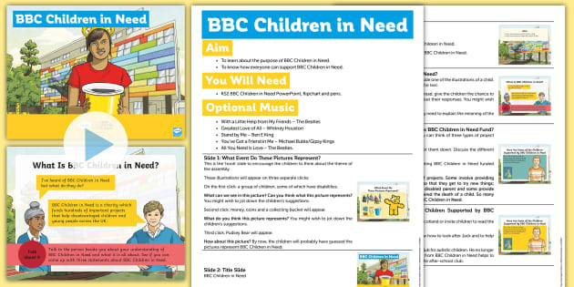 FREE! - KS2 BBC Children In Need Assembly Pack | Downloadable