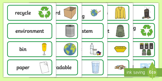 recycling-word-cards-teacher-made-twinkl