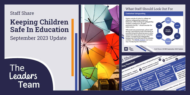 Keeping Children Safe In Education 2023 Teacher Made   T Slt 129 Keeping Children Safe In Education Part One September 2023 Update Ver 7 