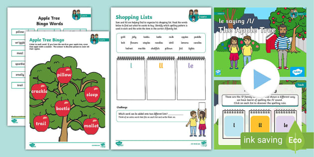 'el' saying /l/ Lesson Pack - Level 6 Week 8 Lesson 2 - KS1