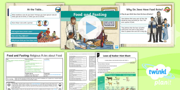 RE: Food and Fasting: Religious Rules about Food Year 4 Lesson 2