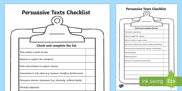 persuasive speech techniques ks2