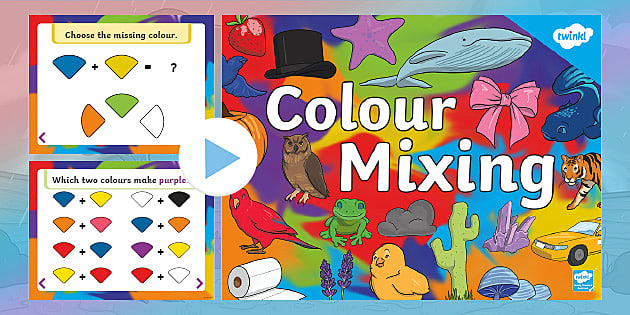 Color Mixer  Arts Learning Game