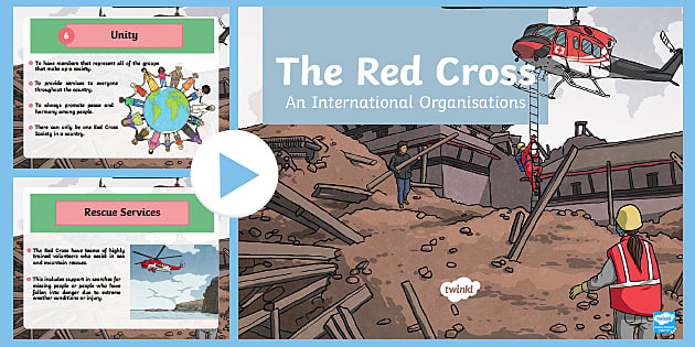 International Organisations - The Red Cross PowerPoint