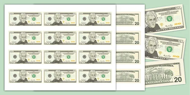 50 dollar bill back actual size  Banknotes money, Dollar bill, Money  template
