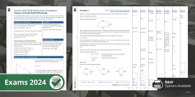 GCSE Maths 2024 Using The Formula Sheet Foundation   T M 1671015926 Gcse Maths 2024 Using The Formula Sheet Foundation Ver 2 