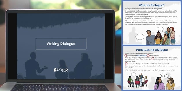 Writing Dialogue PowerPoint (teacher Made) - Twinkl