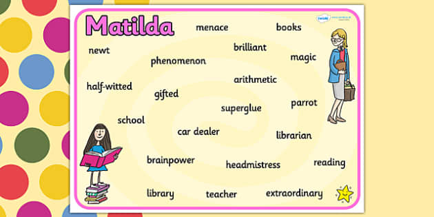 Download FREE! - Word Mat to Support Teaching on Matilda