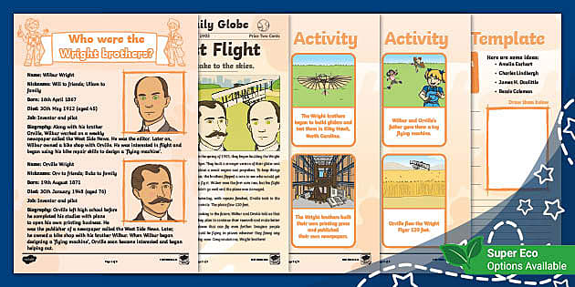 The First Flight History Of Flying Ages 5 7 Twinkl The First Flight History Of Flying Ages 5 7 Twinkl