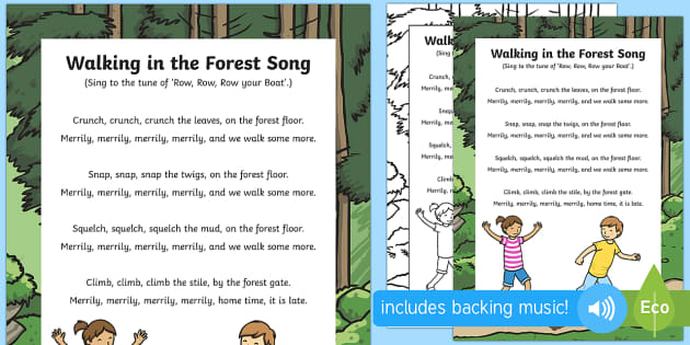 Forest and Woodland Songs and Rhymes PowerPoints Pack