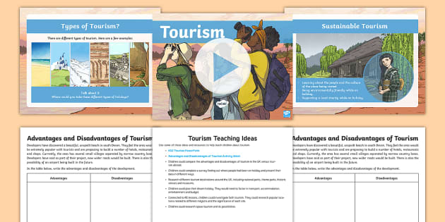 tourism lesson ideas