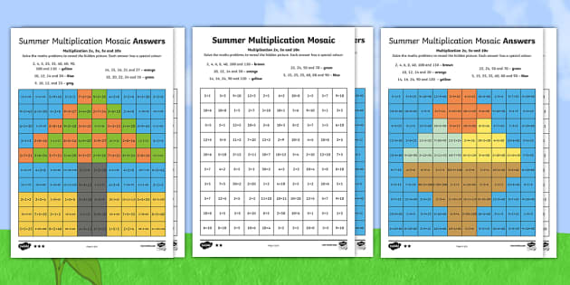 ks1-summer-multiplication-mosaics-differentiated-worksheet-worksheets