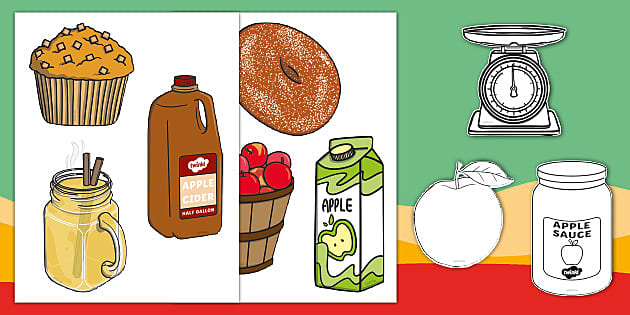 Apple Farm Stand Dramatic Play Cut Outs apple-farm-stand-dramatic-play-cut-outs