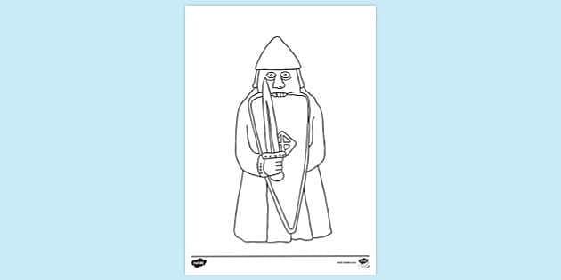 Chess Colouring Pages - Rook Piece - Twinkl Resource