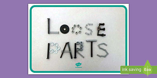 Small & Large Loose Parts Play Ideas