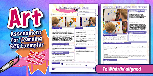 Assessment for Learning ECE Art Exemplar