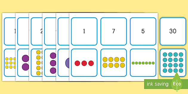 Math Arrays Matching Cards (teacher made) - Twinkl
