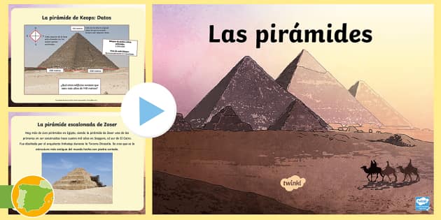 Presentación: Las pirámides de Egipto (teacher made)