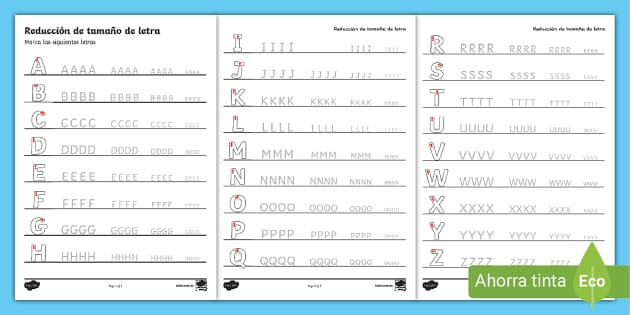 Fichas de lengua para Primero de Primaria (6-7 años)  Mejorar la letra,  Practicas del lenguaje, Actividades de letras