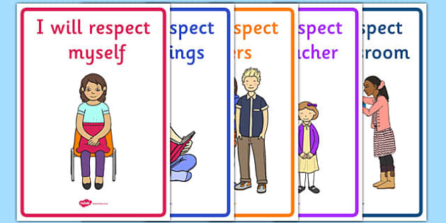 👉 Respect In The Classroom Display Posters Resource Twinkl