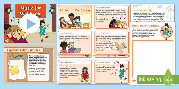 Music for Wellbeing KS1 Mindful Moments Activity Pack