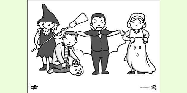 Free Printable Halloween Colouring Pages | Colouring Sheets