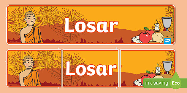 Losar Display Banner (teacher Made) - Twinkl