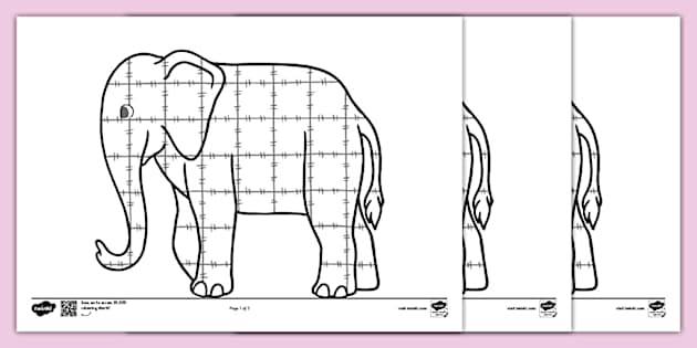 elmer-the-elephant-colour-by-numbers