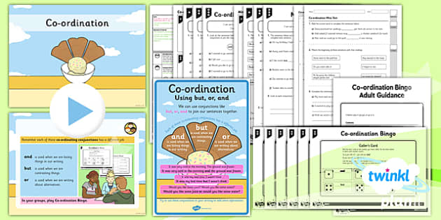 Coordinating Conjunctions Poster - English Resource - Twinkl