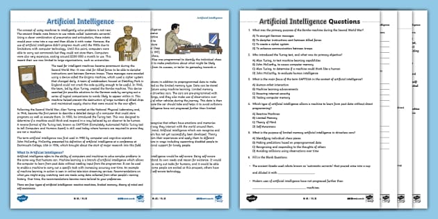 Artificial Intelligence Reading Comprehension With Structured Artificial Intelligence Reading Comprehension With Structured