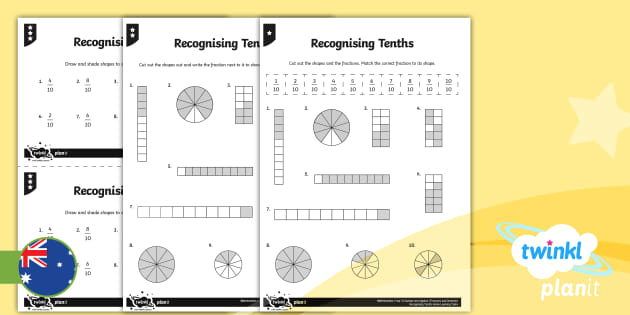 PlanIt Mathematics Year 3 Number and Algebra: Fractions and Decimals: