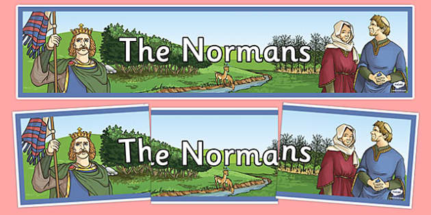 The Normans Display Banner Teacher Made