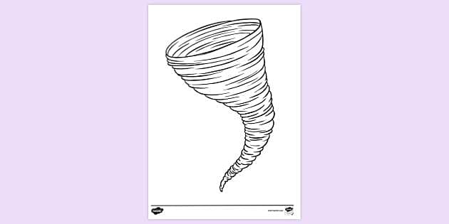 FREE! - Whirlwind Colouring Sheet | Colouring Sheets