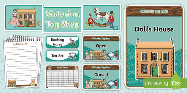 Victorian Toy Shop Role Play Pack (teacher made) - Twinkl