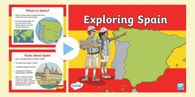 presentation about spain in english