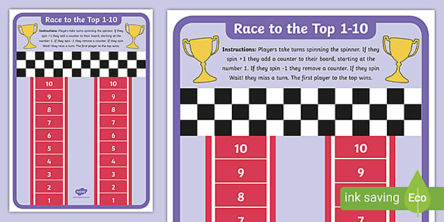 Custom Racetrack Classroom Board Game - (ESL/Online/Home School)