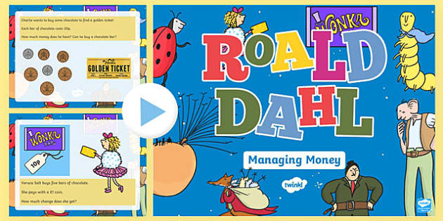 Roald Dahl - Managing Money - Year 2 - PowerPoint - Twinkl