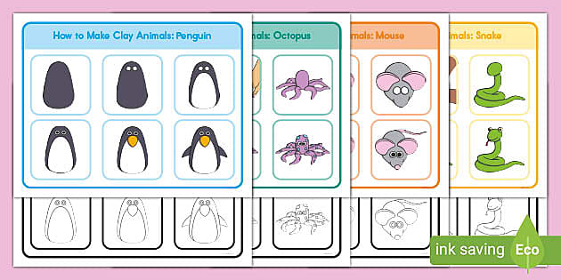 FREE How to Draw a Penguin Activity - Animals - Twinkl - USA