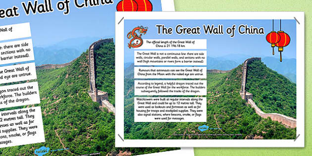 10 Interesting facts About the Great Wall of China - On The Go