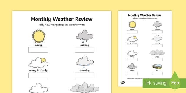 weather homework ks1