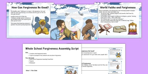 KS2 Whole School Forgiveness Assembly Pack (Teacher-Made)